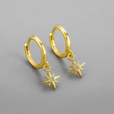 Eight Awn Star Pendant Ear Clip Women – Jewelry Gift Ideas — 5