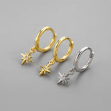 Eight Awn Star Pendant Ear Clip Women – Jewelry Gift Ideas — 3