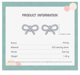 S925 Entry Lux Elegant Micro Zircon-encrusted Stud – Surprise Gifts — 5