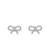 S925 Entry Lux Elegant Micro Zircon-encrusted Stud – Surprise Gifts — 7