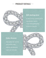 S925 Entry Lux Elegant Micro Zircon-encrusted Stud – Surprise Gifts — 4