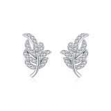 European And American Elegant Full Diamond Plant Earrings – Gift Ideas — 10
