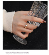 Women's Fashion S925 Sterling Silver Moonstone Ring – Stylish Gifts — 10