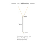 S925 Sterling Silver Ring Necklace INS – Jewelry Gift Ideas — 4