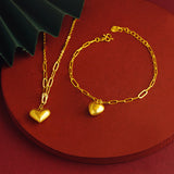 Three-Dimensional Hollow Heart Suit Heart-shaped – Jewelry Gift Ideas — 4