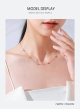 Vintage Cube Sugar Square Clavicle Chain – Jewelry Gift Ideas — 5