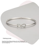 S925 Sterling Silver Bow Bracelet Female – Jewelry Gift Ideas — 12