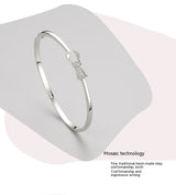 S925 Sterling Silver Bow Bracelet Female – Jewelry Gift Ideas — 2