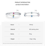 S925 Sterling Silver Simple Geometric Design – Thoughtful Gifts — 7