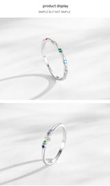 S925 Sterling Silver Simple Geometric Design – Thoughtful Gifts — 19