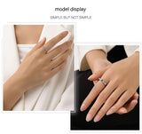 S925 Sterling Silver Simple Geometric Design – Thoughtful Gifts — 14