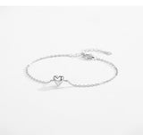 S925 Silver Sweet Girl Heart-shaped Bracelet – Jewelry Gift Ideas — 5