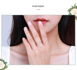 S925 Sterling Silver Adjustable Pearl Ring – Practical Gifts — 7