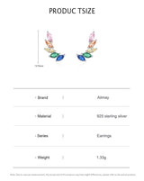 Angel Wings Rainbow Earrings Female – Gifts for Her — 9