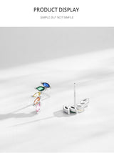 Angel Wings Rainbow Earrings Female – Gifts for Her — 2