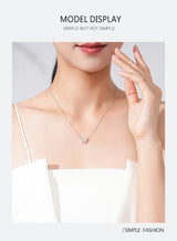 Butterfly Shiny Diamond-encrusted Necklace – Jewelry Gift Ideas — 8