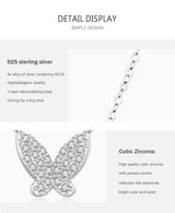 Butterfly Shiny Diamond-encrusted Necklace – Jewelry Gift Ideas — 5