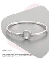 S925 Silver Bracelet Women's High-grade Round – Jewelry Gift Ideas — 2