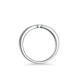Silver Ring Moissanite Moissanite Cross Lady – Holiday Gift Ideas — 2
