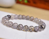 Natural Black Dragon Agate Bracelet – Jewelry Gift Ideas — 5