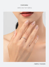 925 Sterling Silver Plain Simple Heart-shaped Ring – Gifts for Her — 8