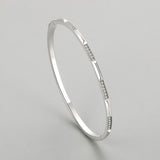 S925 Silver Bracelet Women's Korean-style Micro-inlaid – Stylish Gifts — 6