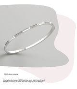 S925 Silver Bracelet Women's Korean-style Micro-inlaid – Stylish Gifts — 9