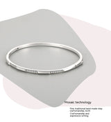 S925 Silver Bracelet Women's Korean-style Micro-inlaid – Stylish Gifts — 8