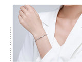 S925 Silver Bracelet Women's Korean-style Micro-inlaid – Stylish Gifts — 7