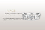 S925 Silver Sweet Personality Heart-shaped Micro – Gift Ideas — 6