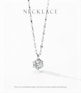 S925 Sterling Silver Super Shiny Solitaire – Jewelry Gift Ideas — 11