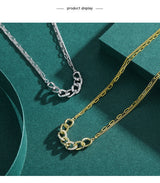 Chain-shaped Double-layer Necklace Female S925 – Jewelry Gift Ideas — 2