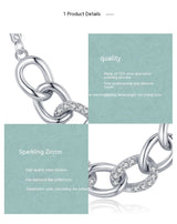 Chain-shaped Double-layer Necklace Female S925 – Jewelry Gift Ideas — 11