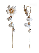 Flower Long Earrings For Bride – Gifts for Couples — 7