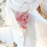 Flower Exaggerated Long Earless Earrings – Stylish Gifts — 18