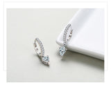 S925 Sterling Silver Stylish Water Drop Artificial – Gifts for Her — 9