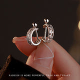 925 Sterling Silver Screw Stud Earrings For Women – Gifts for Her — 8