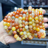 Female Single Circle Ball Natural Stone Bracelet – Jewelry Gift Ideas — 8