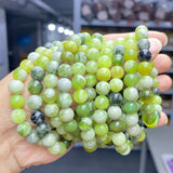 Female Single Circle Ball Natural Stone Bracelet – Jewelry Gift Ideas — 5