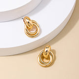 Women's Fashion Geometry Pattern Retro Circle Earrings – Stylish Gifts — 5