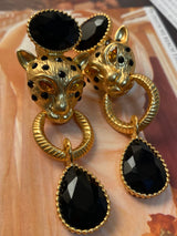 Heavy Industry Retro Embossed Matte Gold Ear Clip – Holiday Gift Ideas — 8