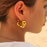 Fashion 18K Gold Stainless Steel Three Hemisphere – Stylish Gifts — 8