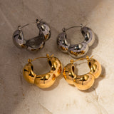 Fashion 18K Gold Stainless Steel Three Hemisphere – Stylish Gifts — 9