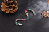 European And American Color Zircon Bracelet Full – Jewelry Gift Ideas — 4