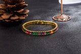 European And American Color Zircon Bracelet Full – Jewelry Gift Ideas — 2