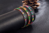 European And American Color Zircon Bracelet Full – Jewelry Gift Ideas — 9