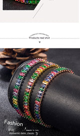 European And American Color Zircon Bracelet Full – Jewelry Gift Ideas — 19
