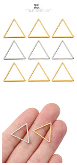 Stainless Steel Popular Geometric Triangle Earrings – Stylish Gifts — 3