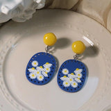 Cute Flowers All-match Earrings For Women – Gifts for Her — 6