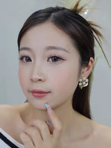 Earrings Dark Night Linglan Retro Ear Clip – Meaningful Gifts — 7